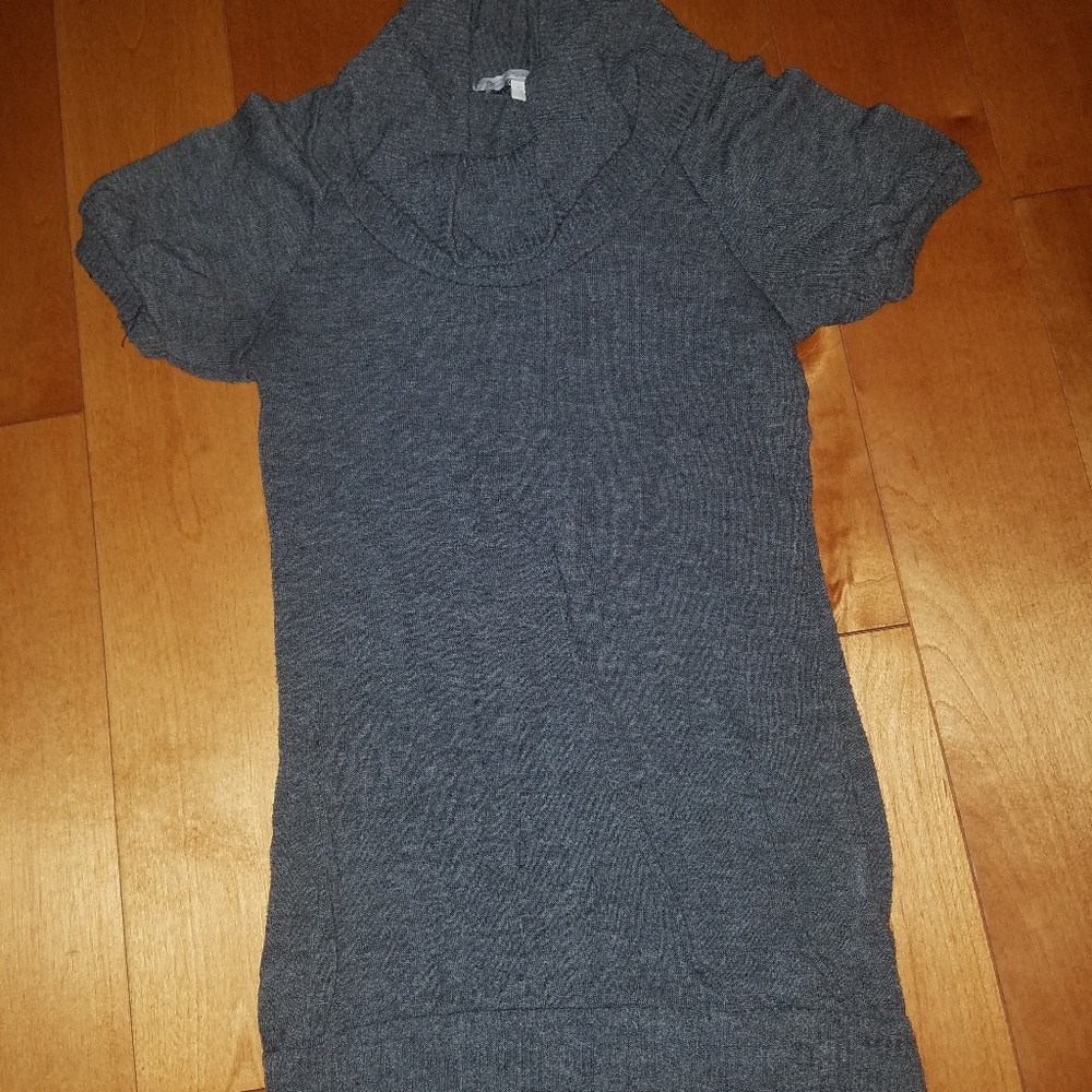 Gray Sweater Top